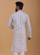 Resham Work Designer Kurta Pajama